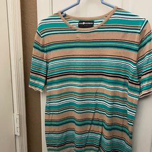 FINAL MARKDOWN Sag harbor knit top petite medium